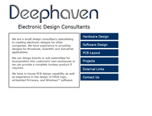 Tablet Screenshot of deephaven.co.uk